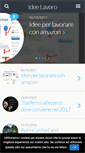 Mobile Screenshot of ideelavoro.net